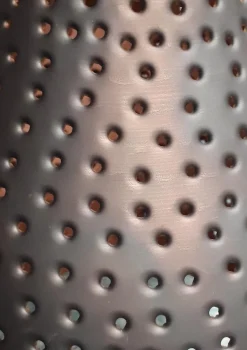 Hängelampe Vintage Punch Industrial Dots 2 Schirme Metall Ø 53 cm-Vintagehaus Lampen Clearance