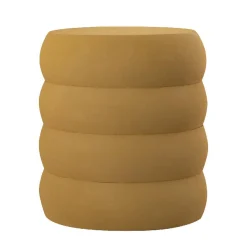 Hocker Beistelltisch Couchtisch Dakar Organic Metall Gelb-PTMD Clearance