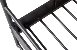 Industrial Himmelbett Metallbett Koje Schwarz Metall 160-Vintagehaus Outlet