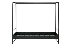 Industrial Himmelbett Metallbett Koje Schwarz Metall 120-Vintagehaus Best