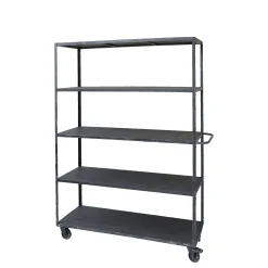 Industrial Regal Küchenregal Oscar Antik-Schwarz Räder-Chic Antique Best