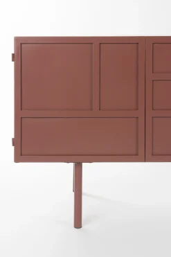 Industrial TV-Board Lowboard Davis Metall Rostrot-Vintagehaus Sale