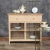 Landhaus Sideboard Vintage 2türig Provence Metall Holz Champagner-Vintagehaus Sale