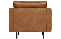 Ledersessel Rodeo Classic 1-Sitzer Cognac Chesterfield Wood-BePureHome Sale