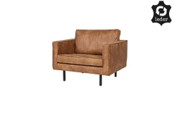 Ledersessel Rodeo 1-Sitzer Cognac-BePureHome