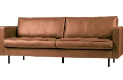 Ledersofa Classic Rodeo Chesterfield 2,5 Sitzer Cognac 230-BePureHome Sale