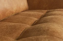 Ledersofa Classic Rodeo Chesterfield 2,5 Sitzer Cognac 230-BePureHome Sale