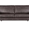 Ledersofa Rodeo 2,5-Sitzer Schwarz 190-BePureHome Online