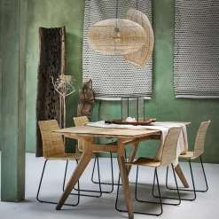 Massivholz Esstisch Studio Teakholz 240-Raw Materials Best