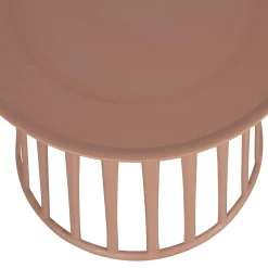 Outdoor Couchtisch Beistelltisch Boy Bliss Kunststoff Salmon Pink-WOOOD Discount