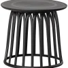 Outdoor Couchtisch Beistelltisch Boy Bliss Kunststoff Schwarz-WOOOD Clearance