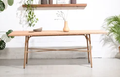 Outdoor Esstisch 210/100 Cabana PE-Rattan/Alu-Vintagehaus