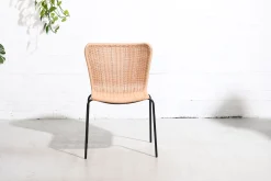 Outdoor Rattanstuhl Esszimmerstuhl Cabana Butterfly Stapelbar PE-Rattan-Vintagehaus Discount