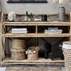 Rattan Konsole Badregal Bohemian Harmony Nature 120-Chic Antique Sale