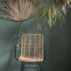 Rattanstuhl Esszimmerstuhl Hacienda Vela PE-Rattan Armlehne In/Outdoor Natur-Vintagehaus Discount