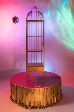Regal Unlock Me Metall Gold Vogelkäfig-Bold Monkey Online