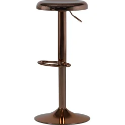 Retro Barhocker Monochrome Metall höhenverstellbar Kupfer-WOOOD Sale