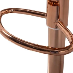 Retro Barhocker Monochrome Metall höhenverstellbar Kupfer-WOOOD Sale