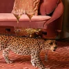 Retro Beistelltisch Couchtisch Dope As Hell Panther Rauchglasplatte-Bold Monkey Sale