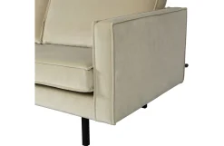 Retro Ecksofa Samt Rodeo 3-Sitzer Rechts oder Links 300/160 Pistazie Links-BePureHome Online