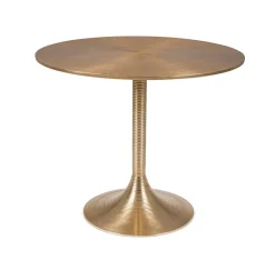 Retro Esstisch Hypnotising Metall Rund in Gold-Bold Monkey