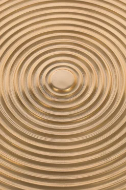 Retro Esstisch Hypnotising Metall Rund in Gold-Bold Monkey