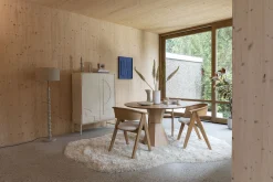 Retro Esstisch Lotus Geometrische Form Rund 120 cm-Zuiver Outlet