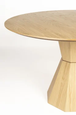 Retro Esstisch Lotus Geometrische Form Rund 120 cm-Zuiver Outlet