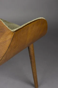 Retro Esszimmerstuhl Armlehnstuhl Taylor Holz Grün-DutchBone Outlet