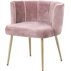 Retro Esszimmerstuhl Esstischstuhl Aphrodite Flamingorosa-PTMD Outlet