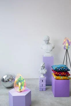 Retro Kissen Start The Fireworks in drei verschiedenen Farben-Bold Monkey Best