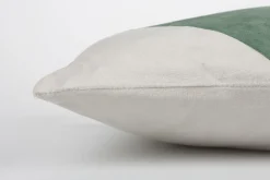 Retro Kissen Stripes in Grün-Weiß 60 cm-Vintagehaus Accessoires Online