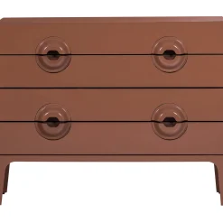 Retro Kommode Schubladenschrank Merge Altrosa-WOOOD Outlet