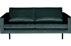Retro Samtsofa Rodeo 2,5-Sitzer Teal-BePureHome Clearance