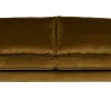 Retro Samtsofa Rodeo 2,5-Sitzer Honiggelb-BePureHome Online