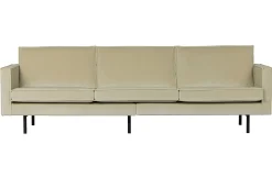 Retro Samtsofa Rodeo 3-Sitzer Pistazie-BePureHome Best