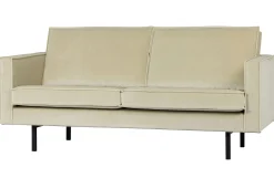 Retro Samtsofa Rodeo 2,5-Sitzer Pistazie-BePureHome Sale