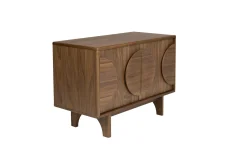 Retro Sideboard Groove Walnuss oder Eiche 2/3türig-Zuiver