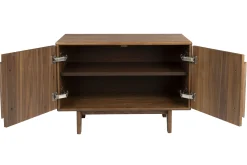 Retro Sideboard Groove Walnuss oder Eiche 2/3türig-Zuiver