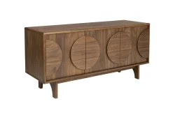 Retro Sideboard Groove Walnuss oder Eiche 2/3türig-Zuiver