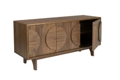 Retro Sideboard Groove Walnuss oder Eiche 2/3türig-Zuiver