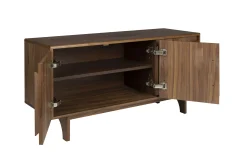 Retro Sideboard Groove Walnuss oder Eiche 2/3türig-Zuiver