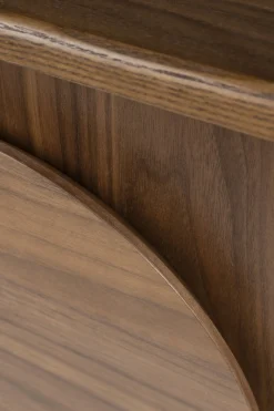 Retro Sideboard Groove Walnuss oder Eiche 2/3türig-Zuiver