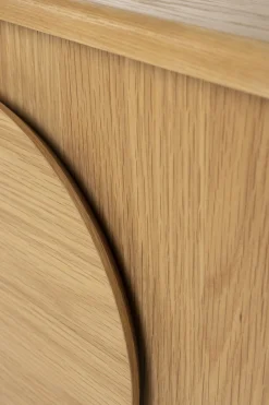 Retro Sideboard Groove Walnuss oder Eiche 2/3türig-Zuiver Discount