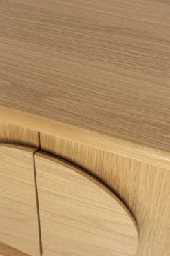 Retro Sideboard Groove Walnuss oder Eiche 2/3türig-Zuiver Clearance