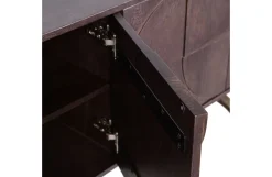 Retro Sideboard TV-Board Draw Mangoholz Walnuss-Finish-BePureHome Hot