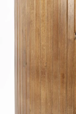 Retro Sideboard Vitrine Yaz Oval mit Sprossenkorpus-Vintagehaus Outlet