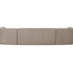 Retro Sofa Couch Sloping U-Form Organic Natur-BePureHome Online