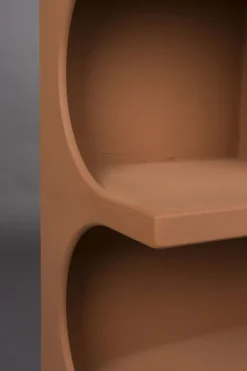 Retro Standregal Bücherregal Dundee Terracotta M-DutchBone Online