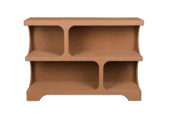Retro Standregal Bücherregal Dundee Terracotta M-DutchBone Online